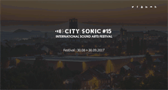 Desktop Screenshot of citysonic.be